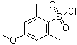 structure of CAS# 55661-08-0, 4-Methoxy-2,6-dimethylbenzenesulfonyl chloride