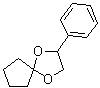 2-苯基-1,4-二氧杂螺[4.4]壬烷分子结构 (CAS 55668-46-7)