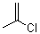 structure of CAS# 557-98-2, 2-Chloropropene