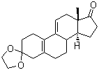 3-缩酮分子结构 (CAS 5571-36-8)