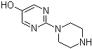 structure of CAS# 55745-85-2, 2-(1-哌嗪基)-5-嘧啶醇