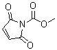 structure of CAS# 55750-48-6, N-(Methoxycarbonyl)maleimide