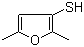 2,5-Dimethylfuran-3-thiol molecular structure (CAS 55764-23-3)