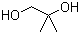 2-甲基-1,2-丙二醇分子结构 (CAS 558-43-0)