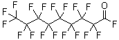 structure of CAS# 558-95-2, Perfluoropelargonoyl fluoride