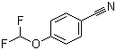 4-(Difluoromethoxy)benzonitrile molecular structure (CAS 55805-10-2)