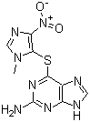 structure of CAS# 5581-52-2, Aminoazathioprin