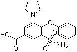 吡咯他尼分子结构 (CAS 55837-27-9)