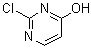 structure of CAS# 55873-09-1, 2-Chloro-4-hydroxypyrimidine