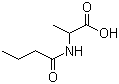 CAS 登录号：55930-29-5, 2-丁酰基氨基丙酸