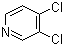 structure of CAS# 55934-00-4, 3,4-Dichloropyridine