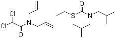 二氯丙烯胺-灭草猛混剂分子结构 (CAS 55947-96-1)