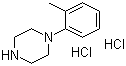 CAS # 55974-34-0, 1-(2-Methylphenyl)piperazine dihydrochloride, 1-(o-Tolyl)piperazine dihydrochloride