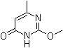 structure of CAS# 55996-28-6, 2-Methoxy-6-methyl-4(3H)-pyrimidinone