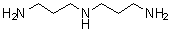 N1-(3-氨基丙基)-1,3-丙二胺分子结构 (CAS 56-18-8)