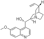 奎尼丁分子结构 (CAS 56-54-2)