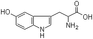 5-Hydroxytryptophan molecular structure (CAS 56-69-9)