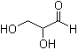 DL-甘油醛分子结构 (CAS 56-82-6)