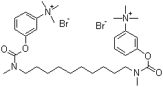 structure of CAS# 56-94-0, Demecarium bromide