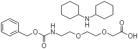 structure of CAS# 560088-84-8, 3-氧代-1-苯基-2,7,10-三氧杂-4-氮杂-12-十二酸二环己胺盐