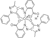CAS 登录号：5601-29-6 (12220-52-9), 溶剂黄 21, 酸性黄 59