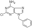 CAS 登录号：56046-25-4, 9-苄基-2-氯腺嘌呤