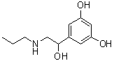 CAS 登录号：56050-06-7, 5-[1-羟基-2-(丙基氨基)乙基]-1,3-苯二酚
