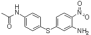 CAS # 56073-93-9, N-[4-[(3-Amino-4-nitrophenyl)thio]phenyl]acetamide