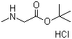 肌氨酸叔丁酯盐酸盐分子结构 (CAS 5616-81-9)