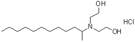 CAS # 56167-09-0, 2,2'-[(1-Methylundecyl)imino]bisethanol hydrochloride