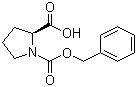 N-苄氧羰基-L-脯氨酸分子结构 (CAS 5618-96-2)