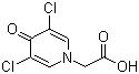 CAS 登录号：56187-37-2, 3,5-二氯-4-吡啶酮-1-乙酸