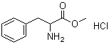 structure of CAS# 5619-07-8, Methyl DL-phenylalaninate hydrochloride