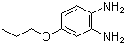 structure of CAS# 56190-17-1, 4-Propoxy-1,2-diaminobenzene