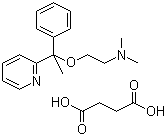 structure of CAS# 562-10-7, Doxylamine succinate