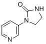 1-(吡啶-3-基)咪唑烷-2-酮分子结构 (CAS 56205-14-2)