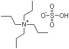structure of CAS# 56211-70-2, Tetrapropylammonium bisulfate