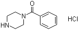 CAS # 56227-55-5, N-Benzoylpiperazine hydrochloride, 1-Benzoylpiperazine monohydrochloride, 4-Benzoylpiperazine hydrochloride, Benzoylpiperazine hydrochloride