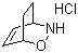 2-Oxa-3-azabicyclo[2.2.2]oct-5-ene hydrochloride molecular structure (CAS 56239-25-9)