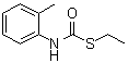 CAS 登录号：56265-09-9, N-(2-甲基苯基)硫代氨基甲酸 S-乙基酯