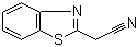 structure of CAS# 56278-50-3, Benzothiazole-2-acetonitrile