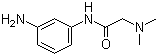 N-(3-Aminophenyl)-2-(dimethylamino)acetamide molecular structure (CAS 562826-95-3)
