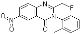 CAS 登录号：56287-73-1, 2-(氟甲基)-3-(2-甲基苯基)-6-硝基-3H-恶唑啉-4-酮