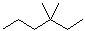 structure of CAS# 563-16-6, 3,3-Dimethylhexane