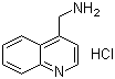 structure of CAS# 5632-13-3, 4-Aminomethylquinoline hydrochloride