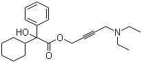 Oxybutynin molecular structure (CAS 5633-20-5)