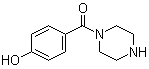 1-(4-羟基苯甲酰基)哌嗪分子结构 (CAS 563538-33-0)