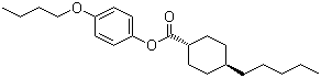 CAS 登录号：56359-74-1, 反式-4-戊基环己基甲酸 4-丁氧基苯酯