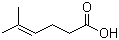 structure of CAS# 5636-65-7, 5-Methyl-4-hexenoic acid