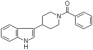 CAS 登录号：56361-85-4, 1-苯甲酰基-4-(1H-吲哚-3-基)哌啶